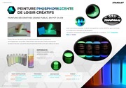 Peintures phosphorescentes Stardust