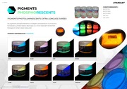 Stardust photoluminescent pigments