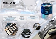 De transparante primer voor chroom en metalen SILAX