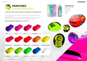 Tintas fluorescentes para carroçaria e decoração